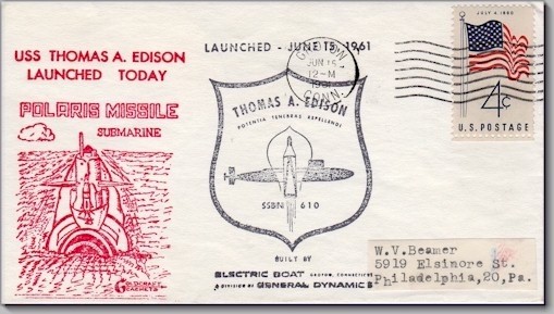 SSBN-610 Launch cover
