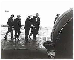JFK on SSBN-610 6-14-62 - image