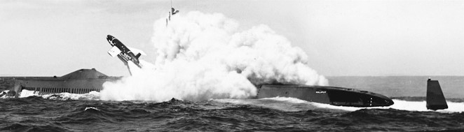 Regulus shot 4-4-60 off USS Halibut